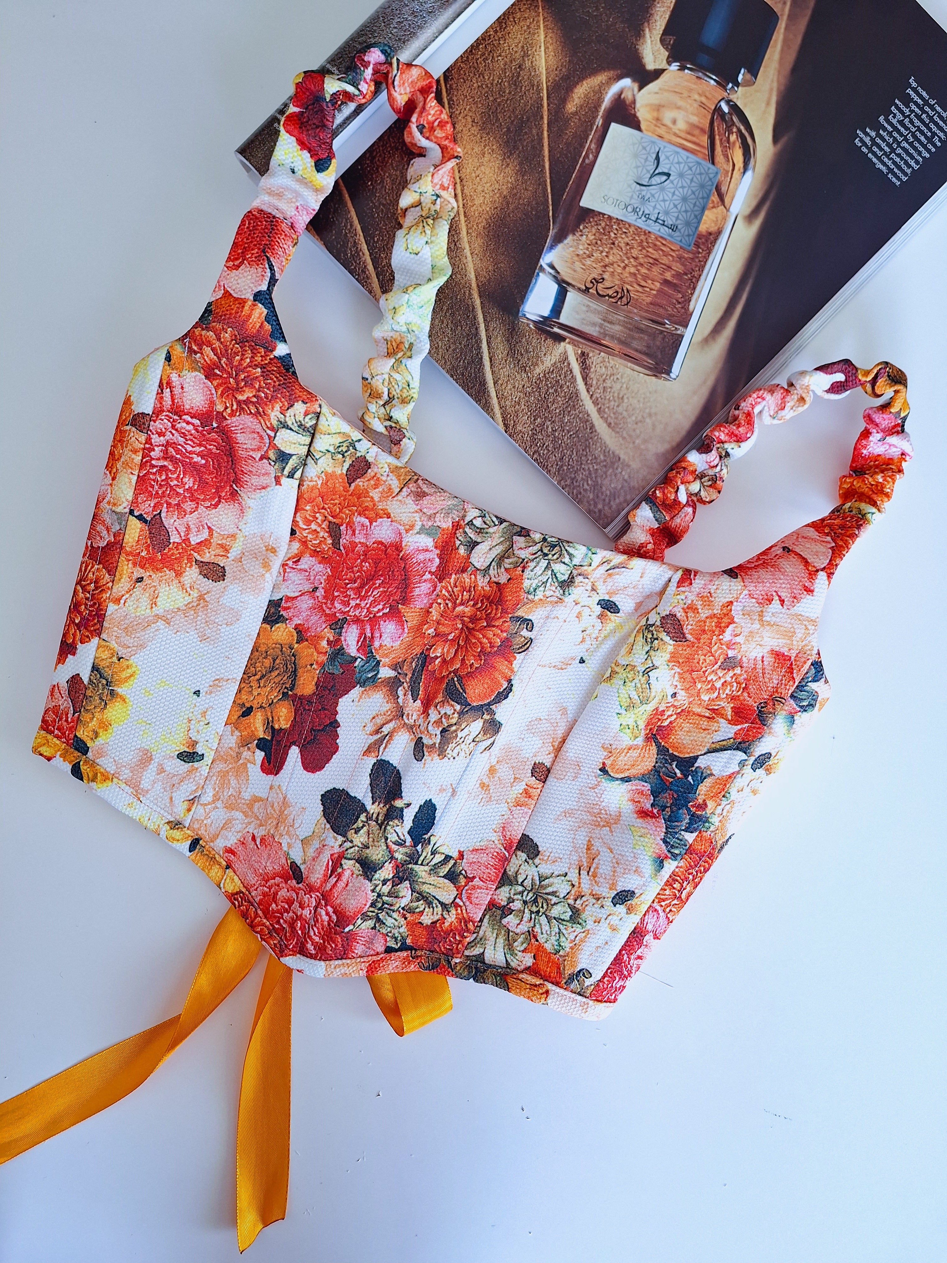 Floral Corset Top