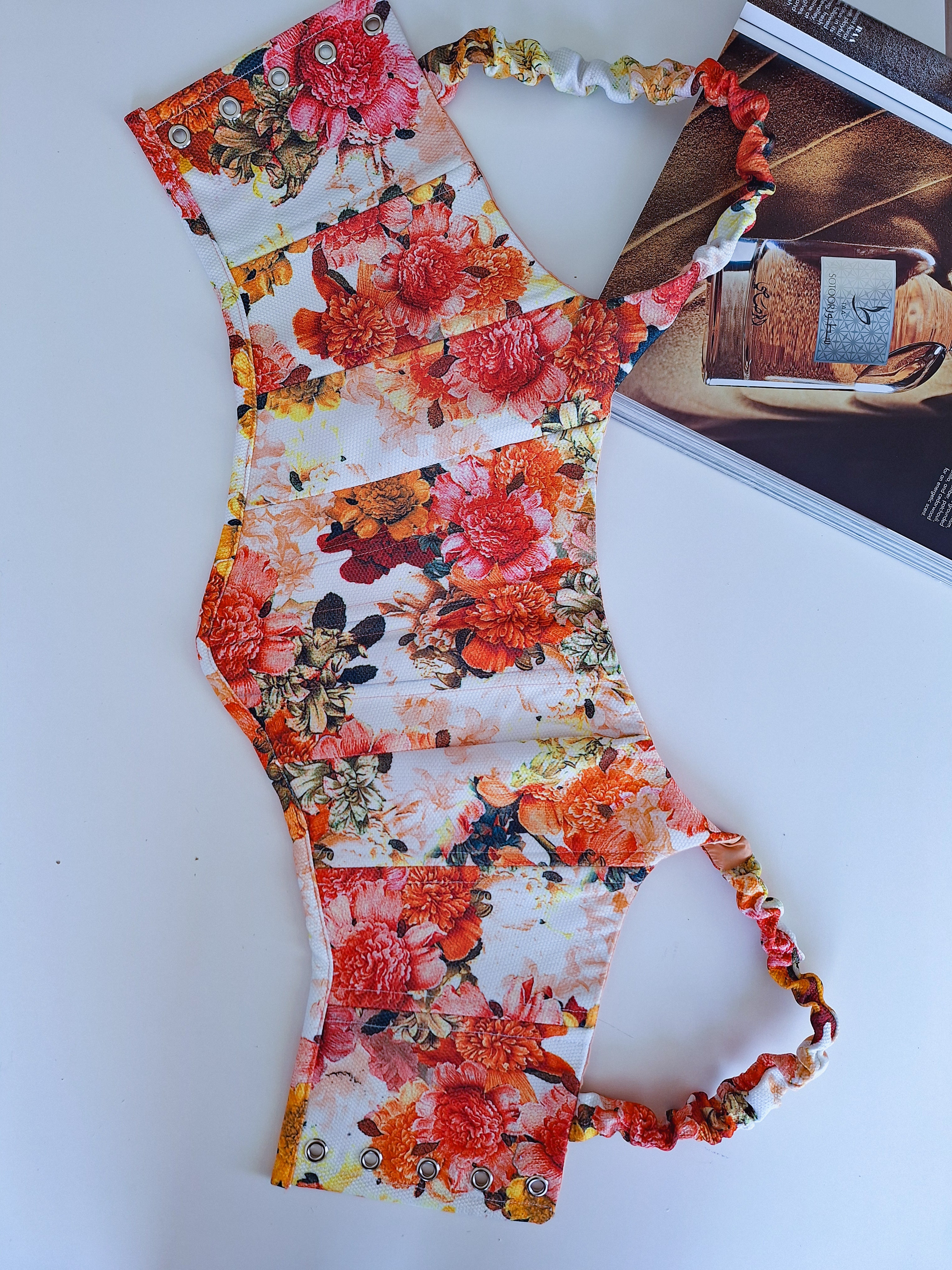 Floral Corset Top