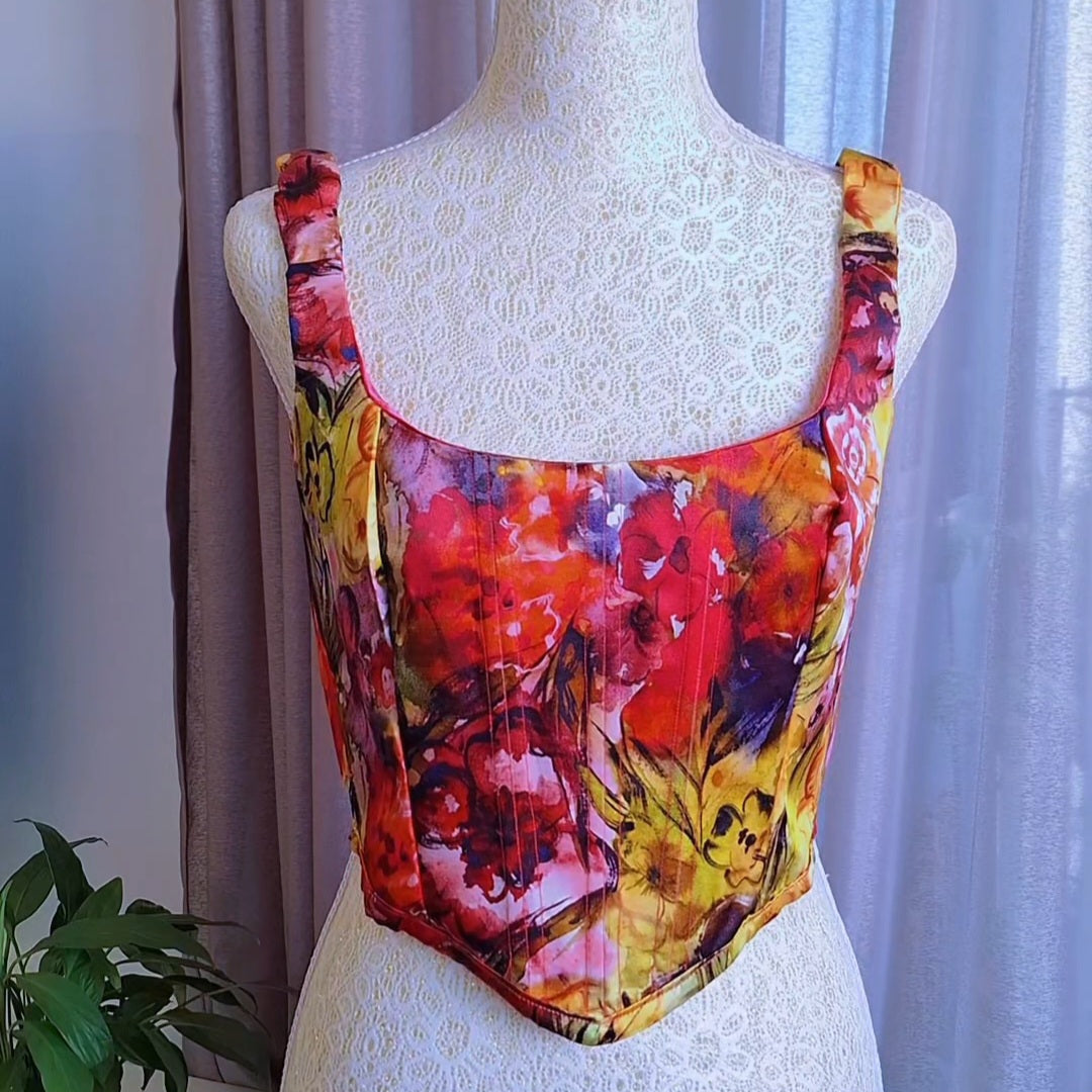 Golden Hour Corset Top
