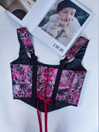 Brocade Corset Top