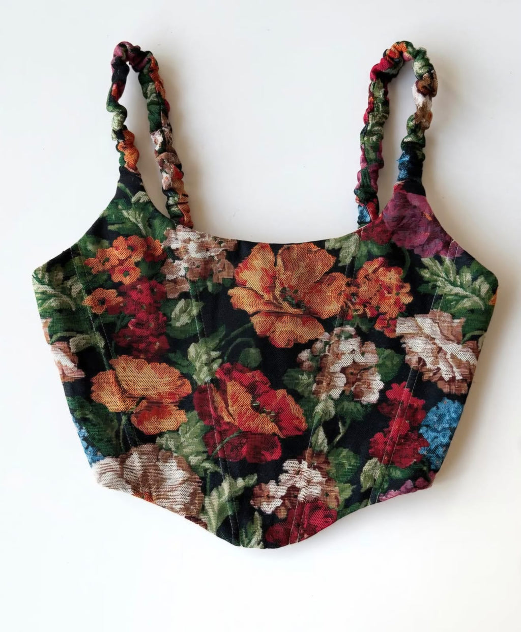 Tapestry Corset Top