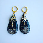 Tear drop earrings