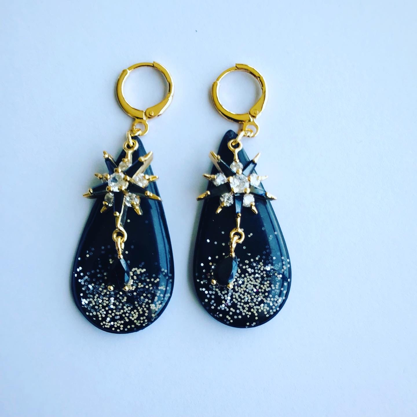 Tear drop earrings