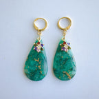 Ocean Breeze Floral Earrings