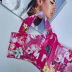 Floral corset top