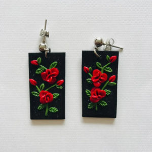 Rose Flower earring