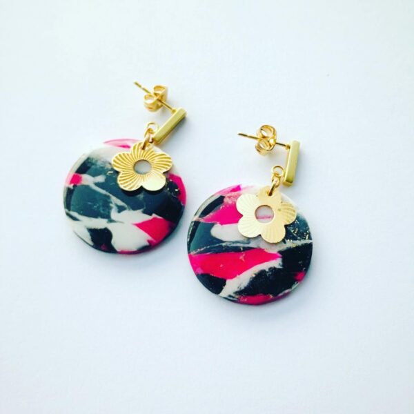 Gracie print earrings