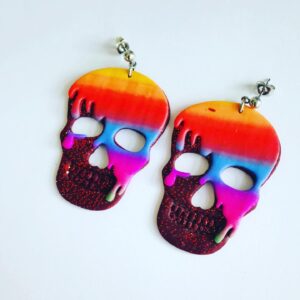 Skeleton earrings