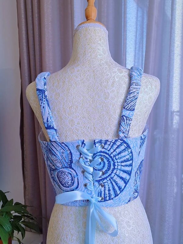 Blue seacell corset - Image 3
